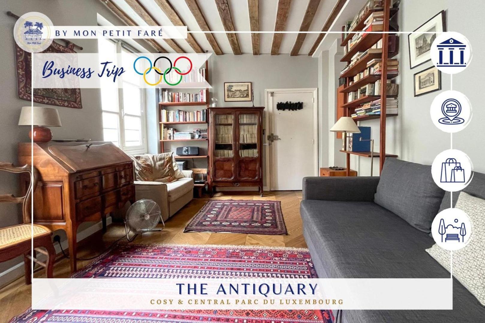 L'antiquaire - Cosy&central - By Mon Petit Faré Appartamento Parigi